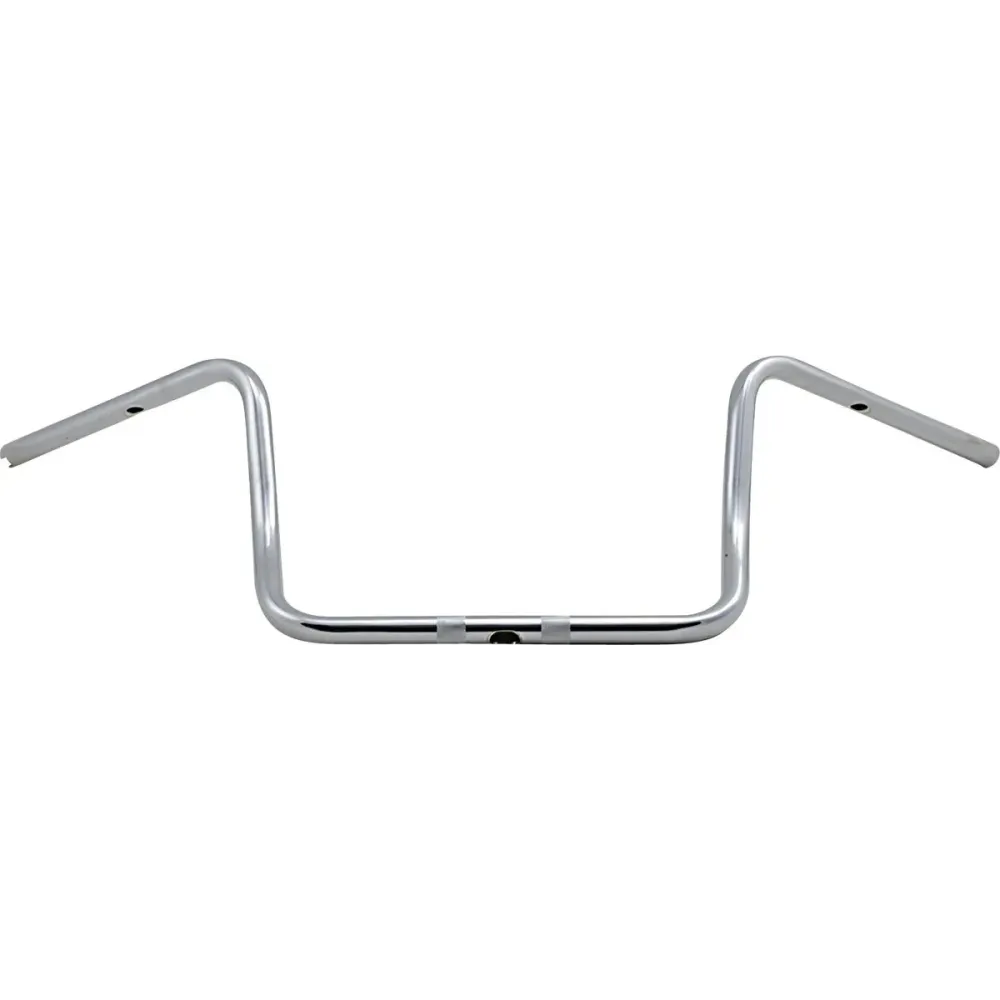 Manillar Ape Hanger de 1" — abrazadera 1", alzada 12", ancho 38", cromo
