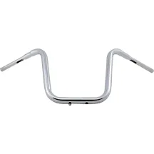 1-1/2" Grande Tradicional Ape Hanger Manillar — abrazadera 1-1/2", elevación 16", ancho 37-1/2", Cromo