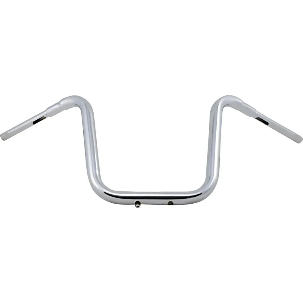 1-1/2" Grande Tradicional Ape Hanger Manillar — abrazadera 1-1/2", elevación 16", ancho 37-1/2", Cromo