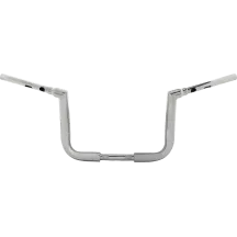 1-1/2" Grande Twin Peaks Touring Handlebar — 1-1/2" dia, 35-1/2" width, 12" rise, 1" clamp, Chrome