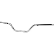 Manillar Trackbar — elevación 4" (10 cm), retroceso 4" (10 cm), abrazadera 25,4 mm (1"), ancho 80 cm (31-1/2"), cromo