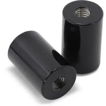 Kage Fighter Elevadores de manillar — 50.8 mm (2") de elevación, 32 mm (1-1/4") abrazadera, Negro brillante