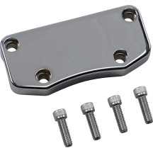 Billet Aluminum Top Handlebar Clamp — 25.4 mm (1\") clamping diameter, raw finish