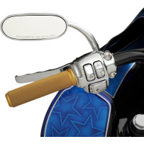 Handlebar Control Kit with Mechanical Clutch — 1" clamp, 9/16" bore, fits '11-'15 Softails/'12-'16 Dynas, Chrome