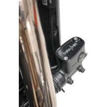 Brake Reservoir Cap — Black, Rear