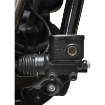 Brake Reservoir Cap — Black, Rear