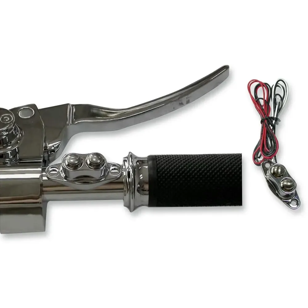 Duet Handlebar Switch Kit — 2-button, Chrome
