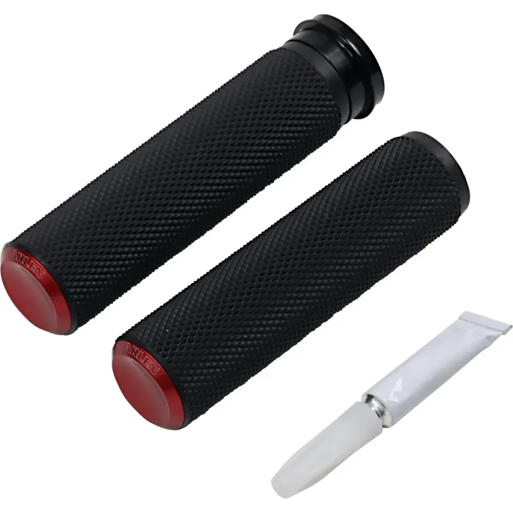 Knurled Grips — 25.4 mm (1") , Black anodized