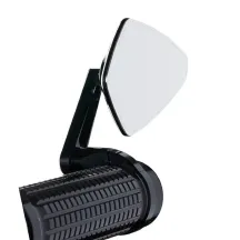 mo.view Blade espejo de extremo de manillar — 100 mm x 60 mm, abrazadera 22 mm / 1 in, negro