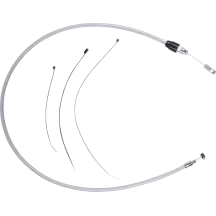 Cable de embrague con conexión rápida — 112 cm (44\"), Cromo