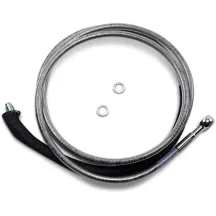 Línea de embrague hidráulica de acero inoxidable — 72-1/4" (183,5 cm), +2" (51 mm)