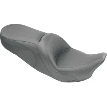 Asiento Touring Deportivo 2-Up de una pieza — 77.5 cm total, asiento 2-Up, Negro