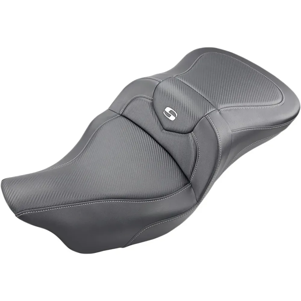 Asiento Roadsofa™ Trike — 2 plazas, 31" total, conductor 14-3/4" x 15-1/2", pasajero 13-1/2" x 15", Negro