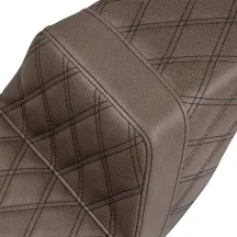 Extended Reach Step-Up Seats — 17" driver, 11.5" width, Brown