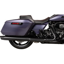 Performance Predator 2-Up Seat with Extended Reach — 75 cm (29-1/2\") length, 30.5 cm (12\") driver width, Black/Red