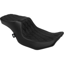 Performance Predator 2-Up Seat — 29" L, 12" driver, 9" rear, Black