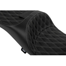 Asientos Touring Freedom de Alcance Extendido — 30-1/2" largo total, 15" ancho conductor, Negro
