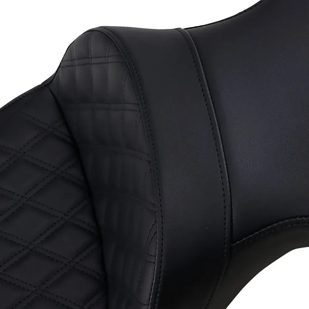Asiento Explorer Lattice Stitch — 72,5 cm (28,5"), ajuste estándar, negro