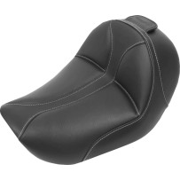 Dominator Solo Seat — 15" overall length, 12" width, Black