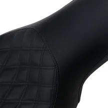 Asiento Profiler™ Lattice Stitch — 2 plazas, delantero 12"×10", trasero 11"×5", Negro