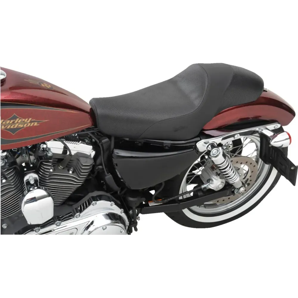 Asiento Americano 2-Up estilo café — Largo total 27" (68,5 cm), Conductor 16,5" x 10"