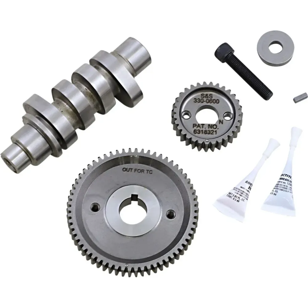 Kit de árbol de levas 590G Gear Drive — perfil 590 Series, sin acabado