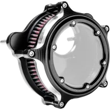 Vision Air Cleaner — Round, Chrome