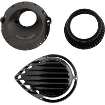 Rough Craft Air Cleaner Kit — Teardrop, Black