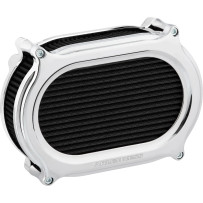 Stage 2 Oval Air Cleaner Kit — Chrome