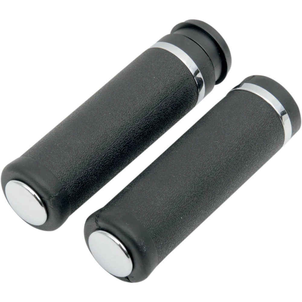Rubber Grips with Accent Rings and End Caps Rubber Grips with Accent Rings and End Caps
