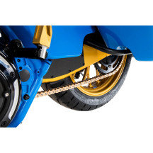 Kit de conversión a cadena 530 — cadena 530, piñón delantero 25 dientes, Negro