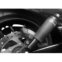 Suspensión neumática ajustable Air-A V-Rod — 330.20 mm (13.00"), apta para 12" y 13", negro anodizado