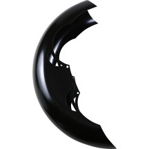 Tire Hugger Front Fender for Dresser — Black, Fits 16", 17", 18", 19"