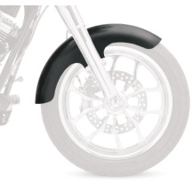 Hugger Series Front Fender — 5-7/8" width, 21" wheel, Black