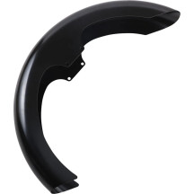Hugger Series Front Fender — 19" wheel fit, 40-1/4" contour length, 4-1/2" width