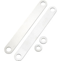 Benchmark Rear Fender — 4" stretch, 7-1/8" inside mount, Black