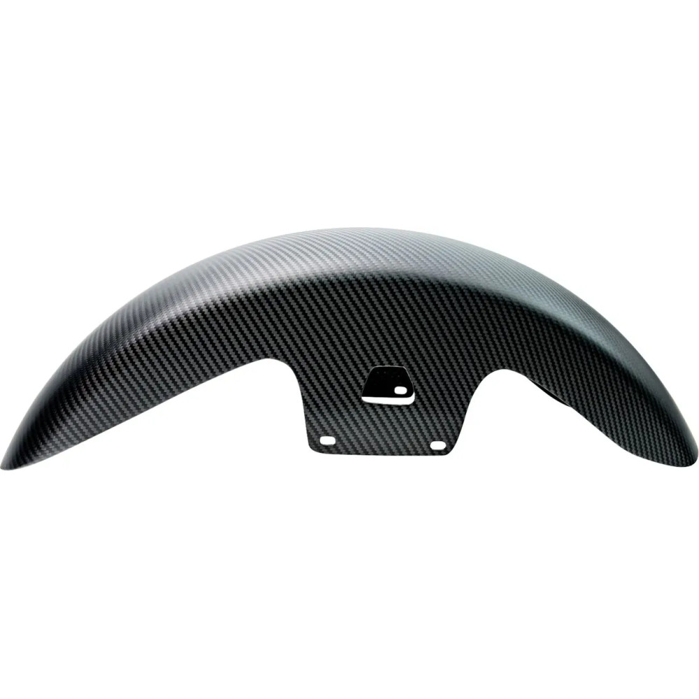 Carbon Front Mid Length Fender — Black