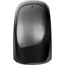 Carbon Fiber Rear Fender — Black