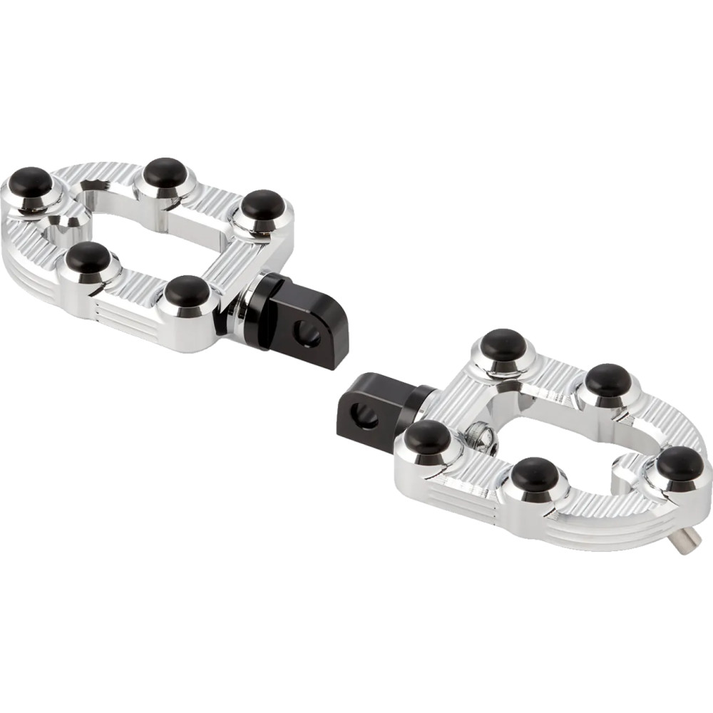 MX estriberas — conductor, cromado MX estriberas — conductor, cromado