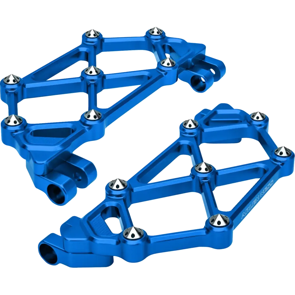 Mini Diamond Floorboards — 24 cm (9.5\"), 11 cm (4.25\"), Blue anodized
