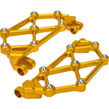 Mini Diamond Floorboards — 24 cm (9.5"), 11 cm (4.25"), gold anodized