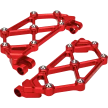 Mini Diamond Floorboards — 24 cm (9-1/2") × 11 cm (4-1/4"), Red anodized