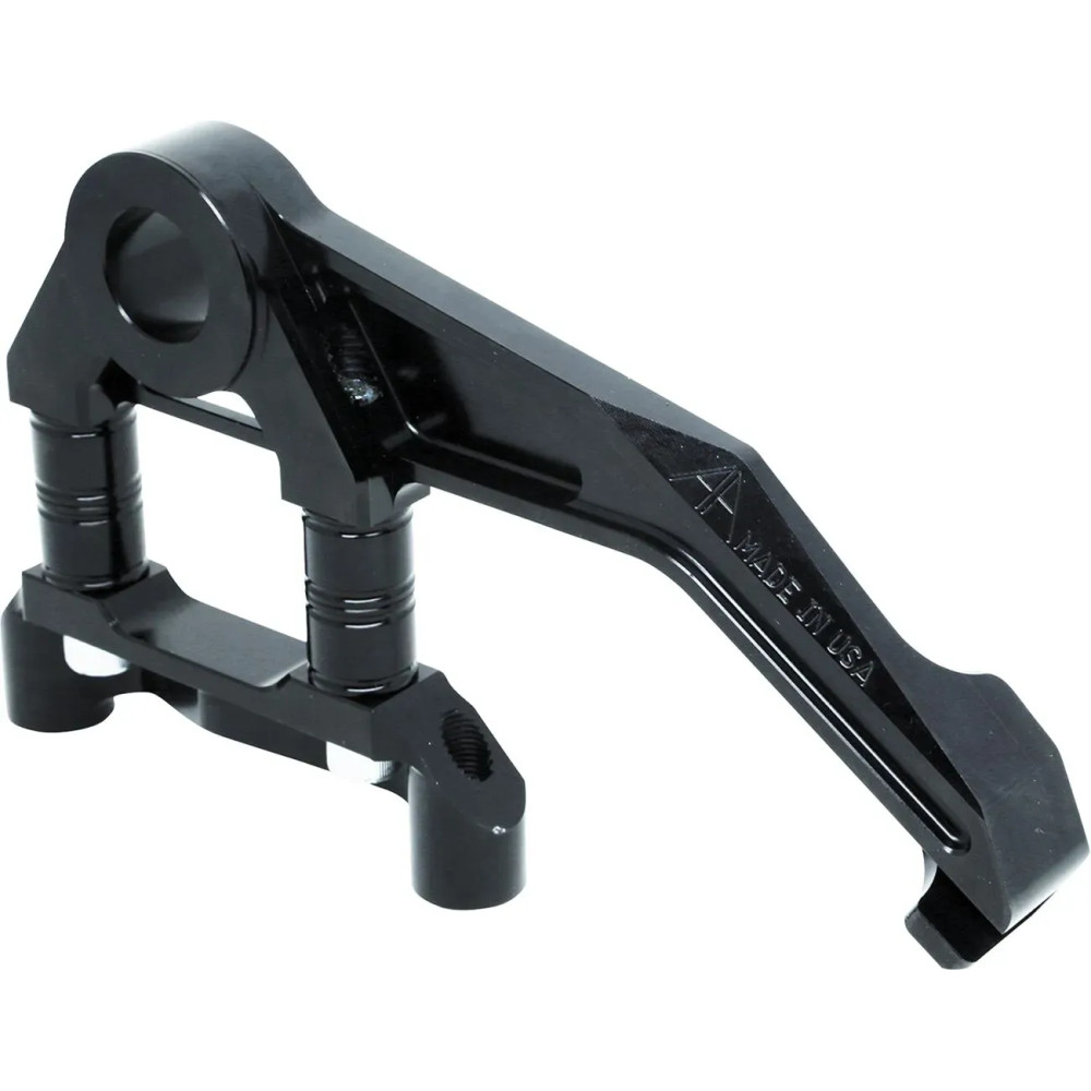 Soporte múltiple para pinzas — Trasero, Negro anodizado