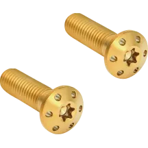 Pernos de montaje de la pinza de freno — 10 mm x 1.5 mm x 35 mm, dorado