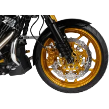 Soporte de rotor de freno — oro, Arlen Ness Wheel