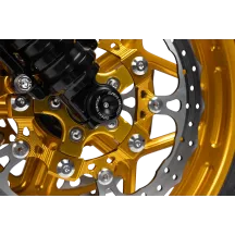 Soporte de rotor de freno — oro, Arlen Ness Wheel