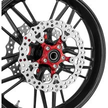 Rotor Spider — 300 mm, rojo