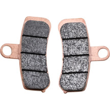 Sintered Metal Harley/Buell Brake Pads — 88.6 mm L, 61.8 mm W, 8 mm thick, HS Series
