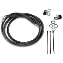 Kit de línea de freno de vinilo negro de longitud extendida — 134.5 cm (52-7/8"), sobredimensionado +15.2 cm (6")