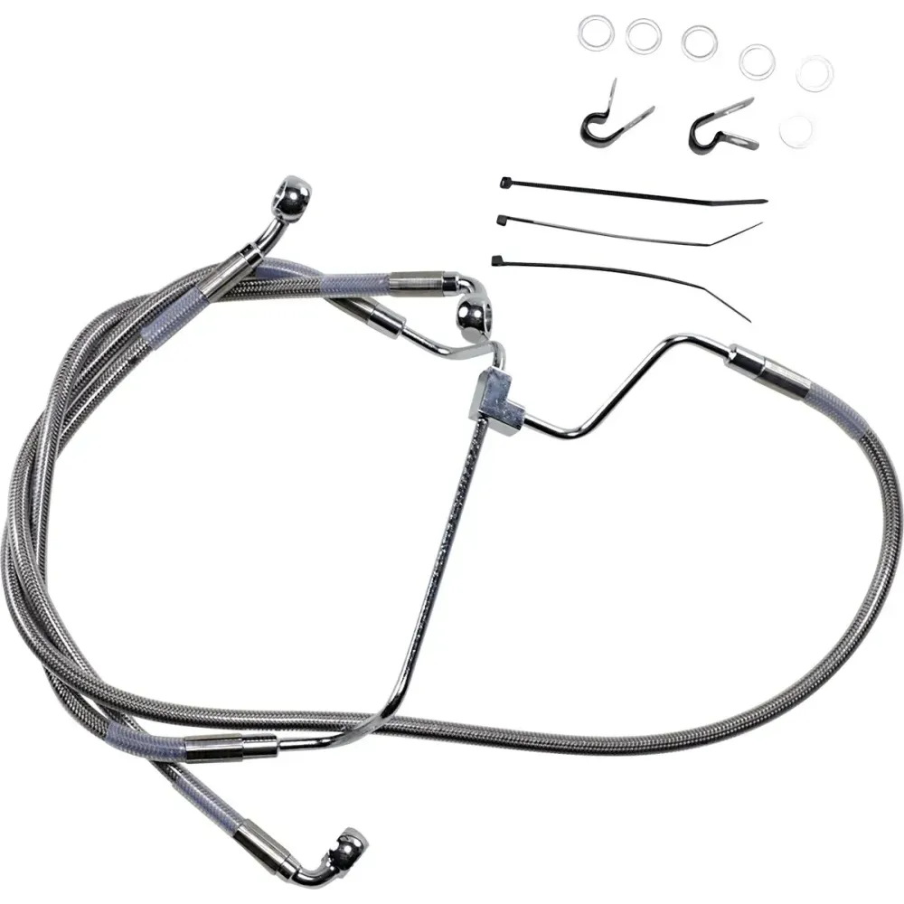 Kit de Línea de Freno de Acero Inoxidable de Longitud Extendida